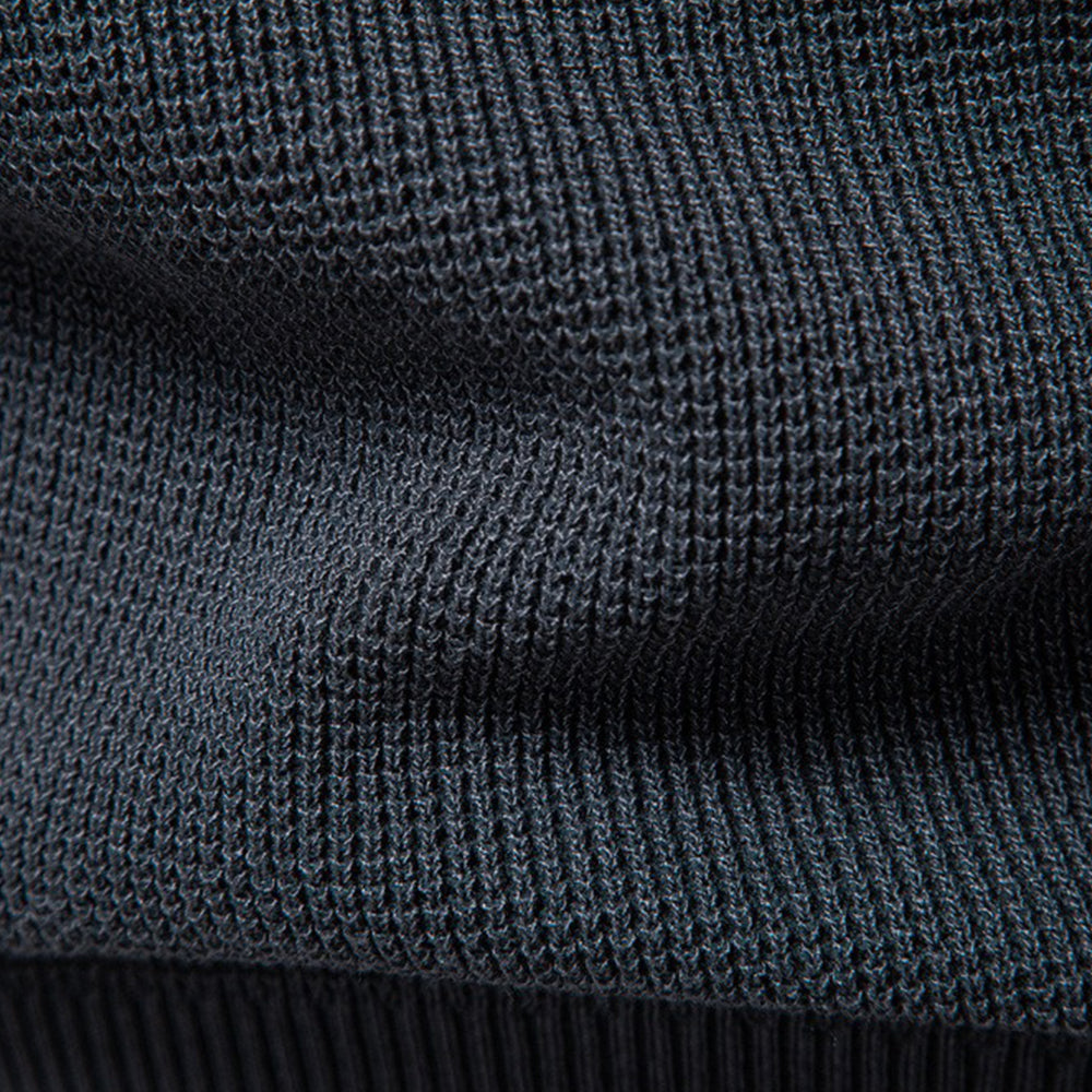 Men's Textured Knit Pullover Sweater