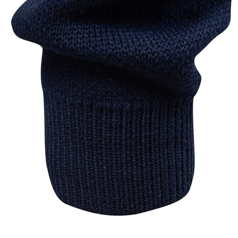 Men's Nordic Pattern Full-Zip Sweater